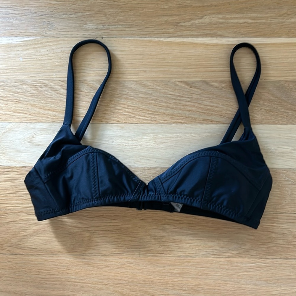 Galamaar Simone Retro Top in Noir
